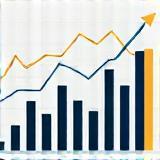 Icon representing market research